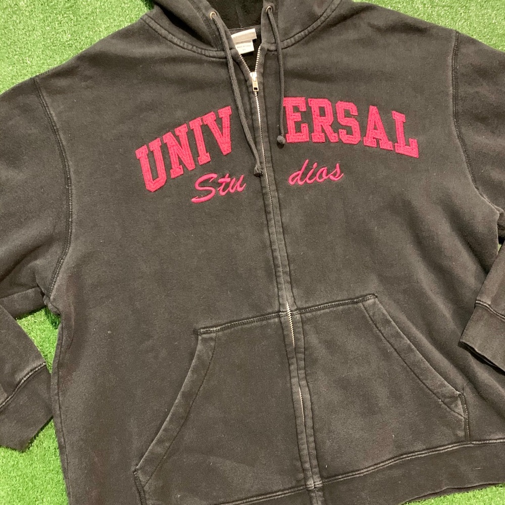 Universal Studios Zip Up Sweater Jacket. Size Xl/L - image 2